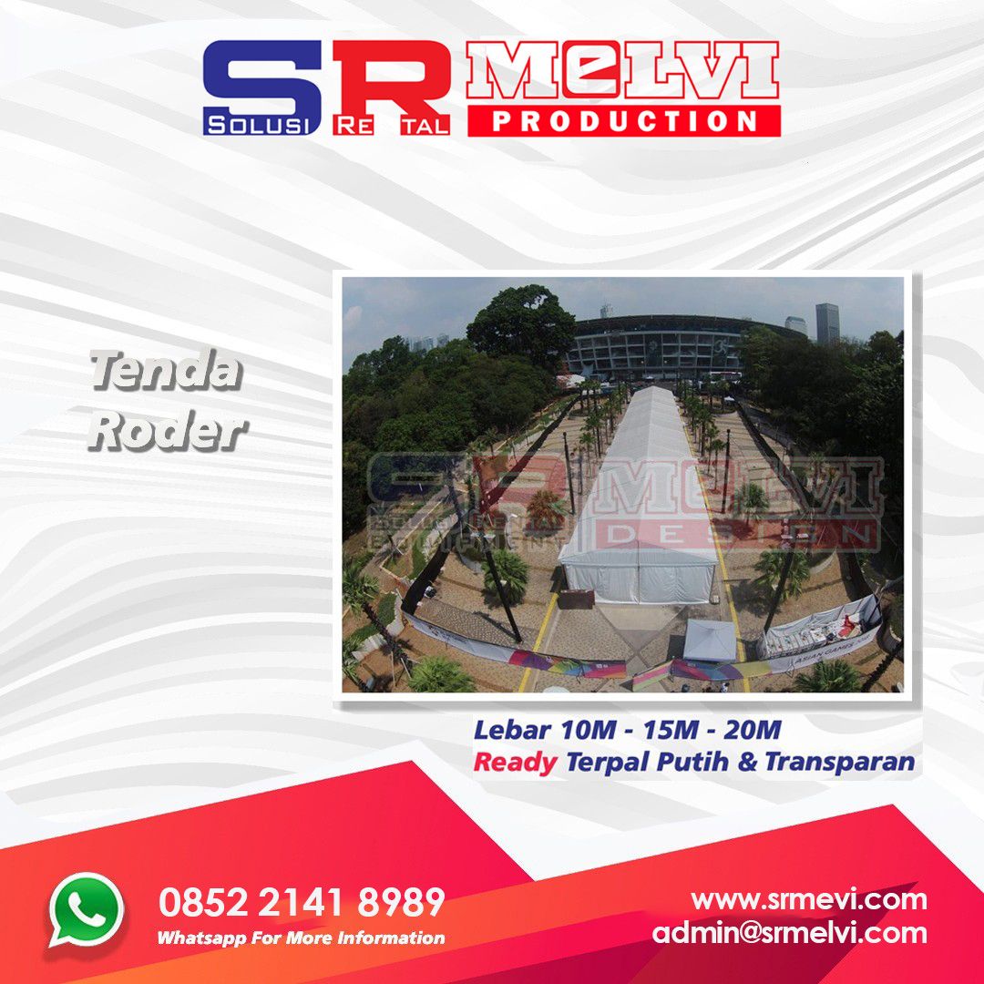 Sewa Tenda Roder Putih