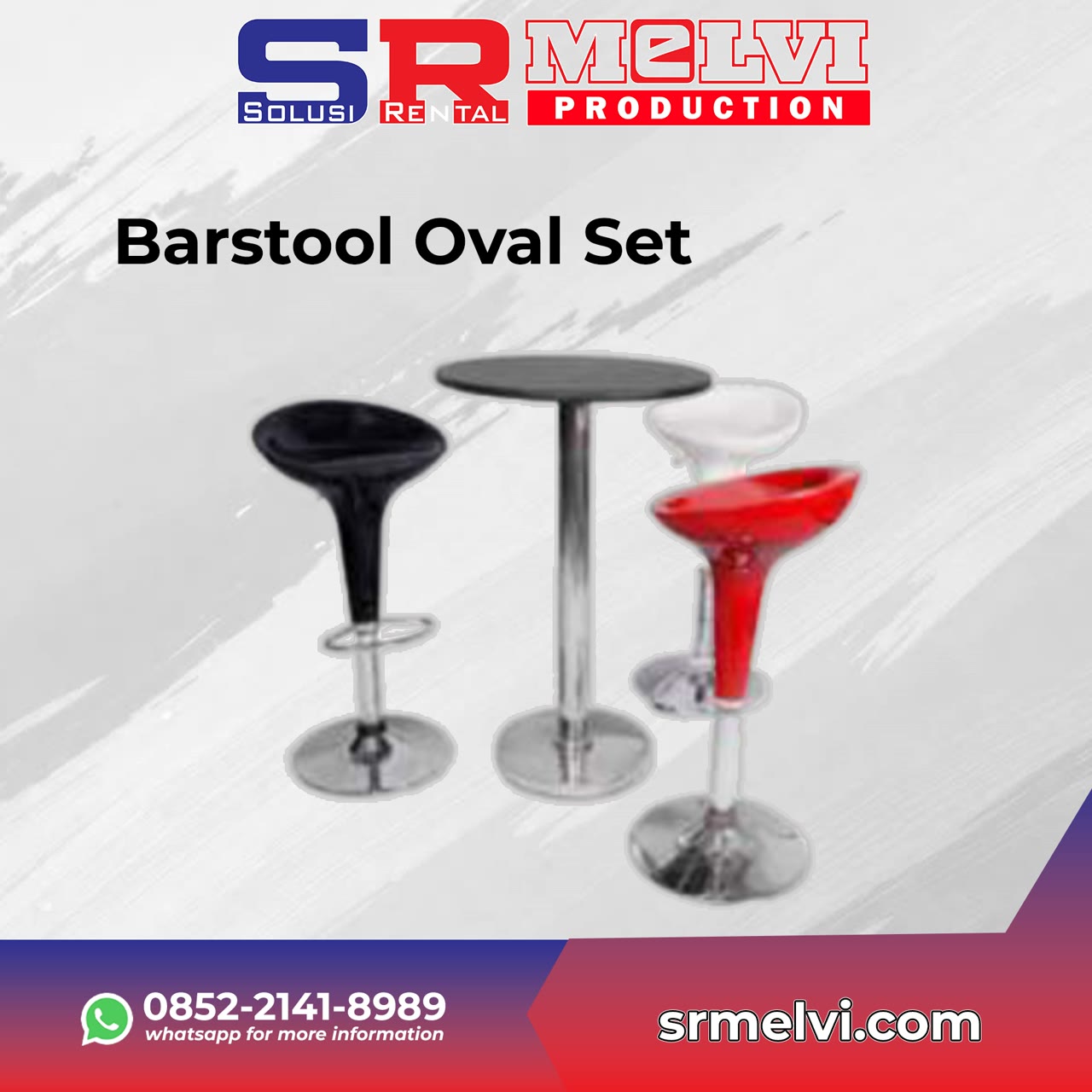 Sewa Barstool Oval Set