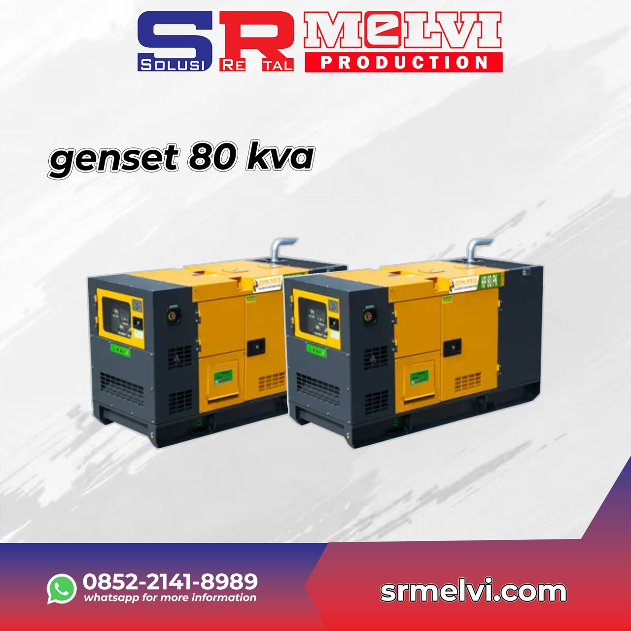 Sewa Genset 80 KVA