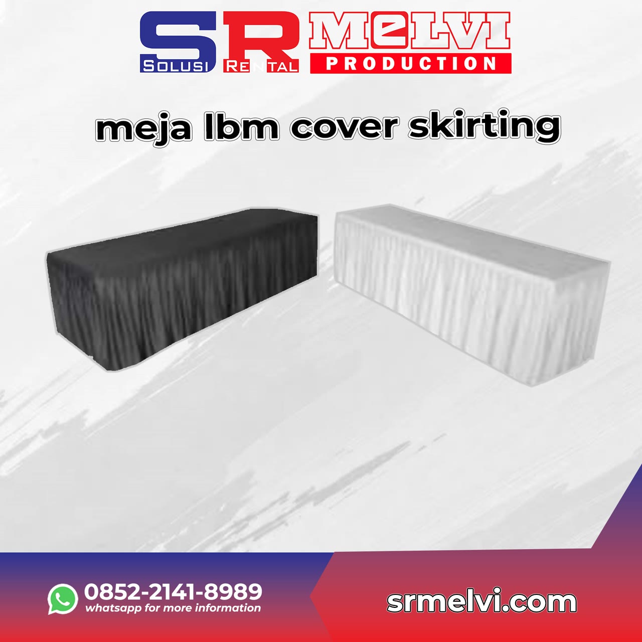 Sewa Meja IBM Cover Skirting