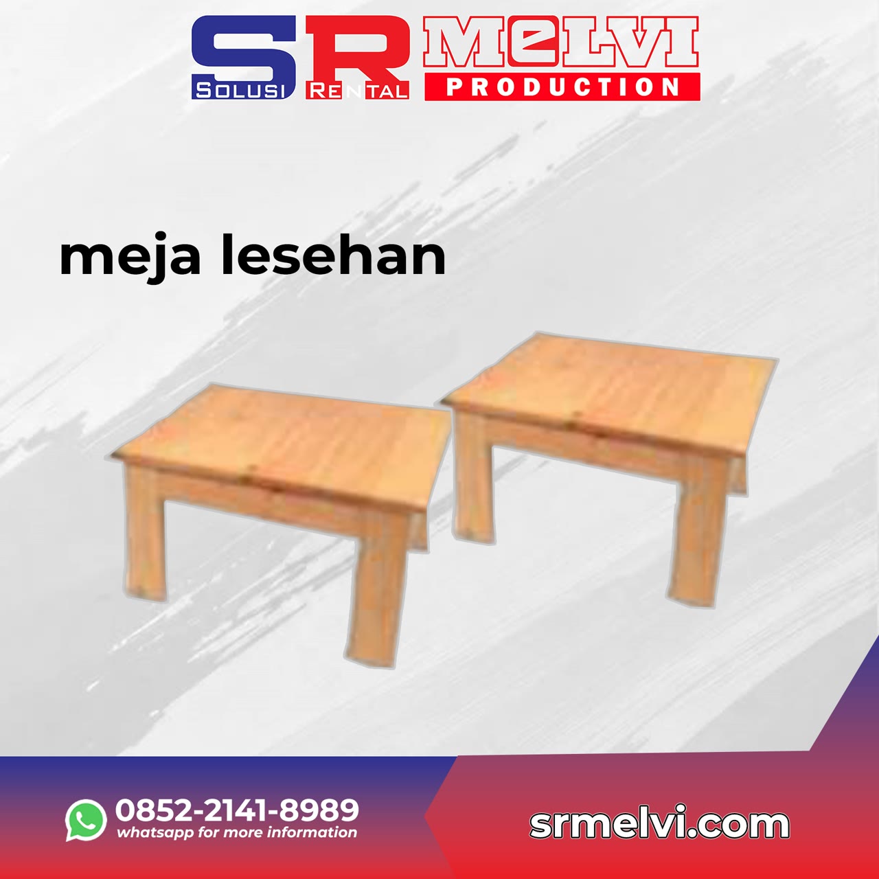Sewa Meja Lesehan untuk event
