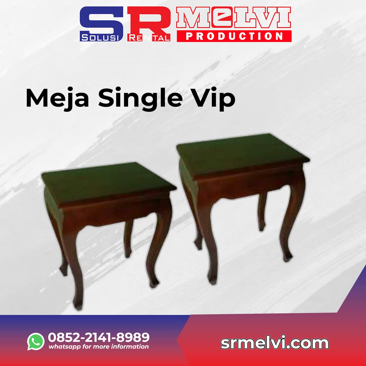 Sewa Meja Single VIP untuk event