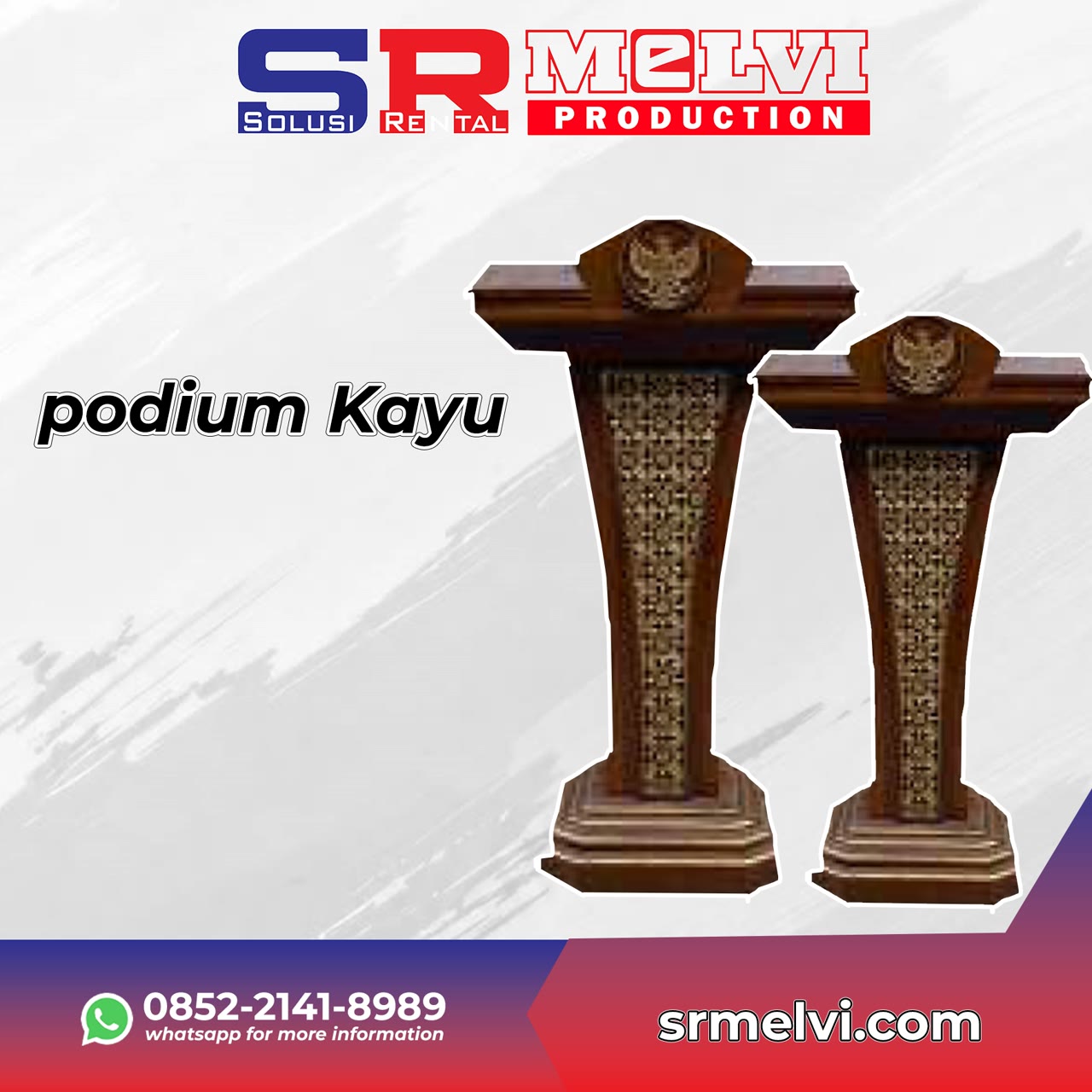 Sewa Podium Kayu
