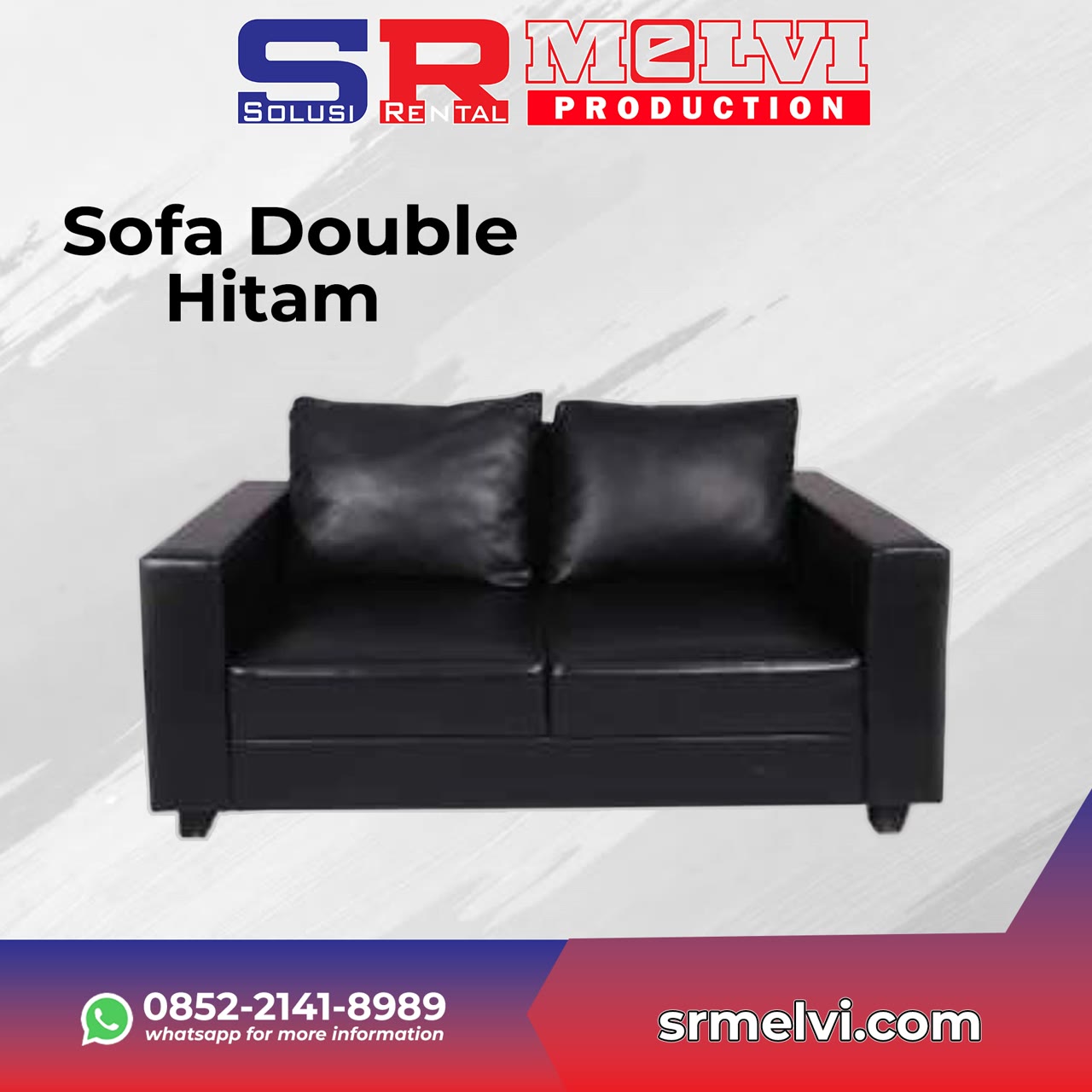 Sewa Sofa Double Hitam