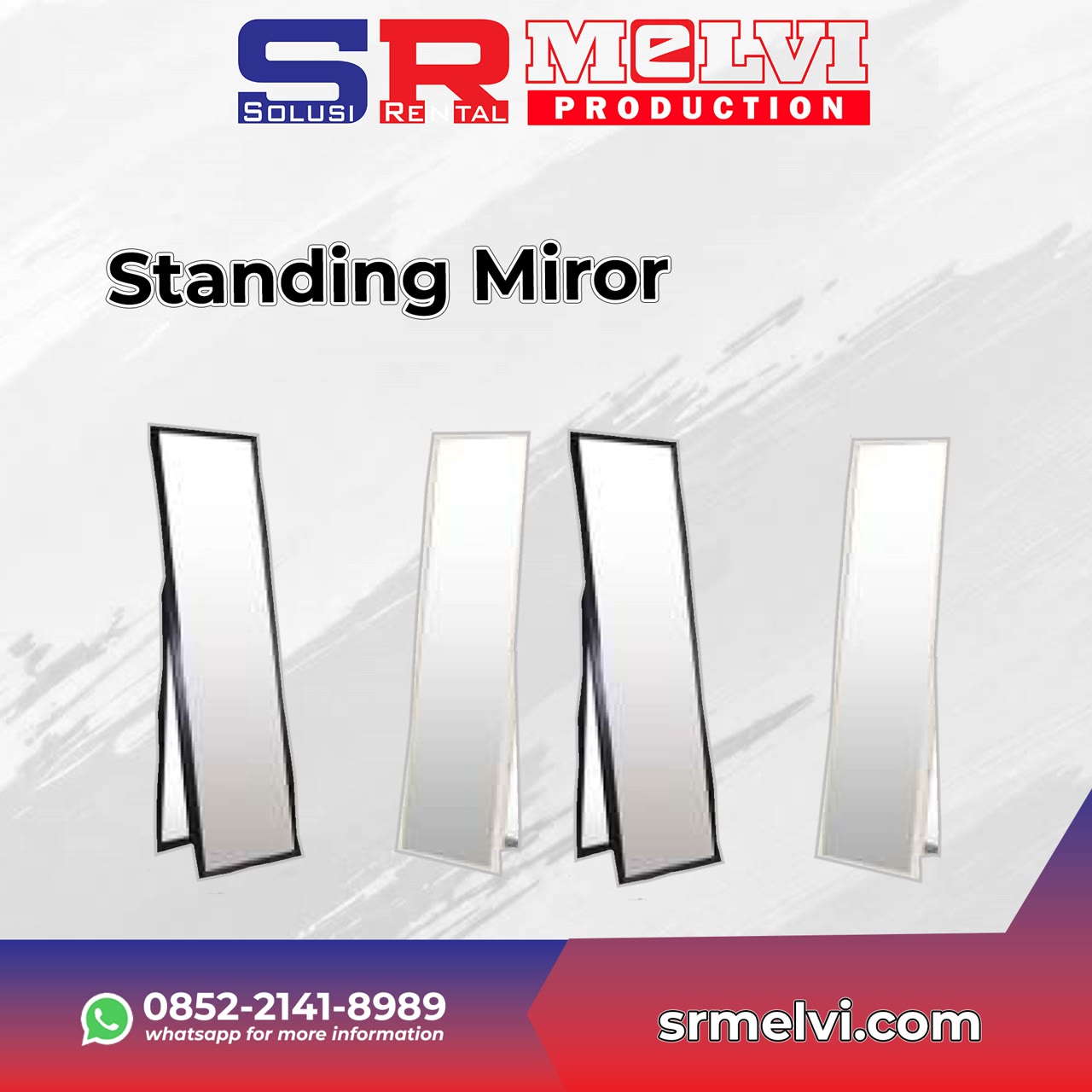 Sewa Standing Mirror untuk event