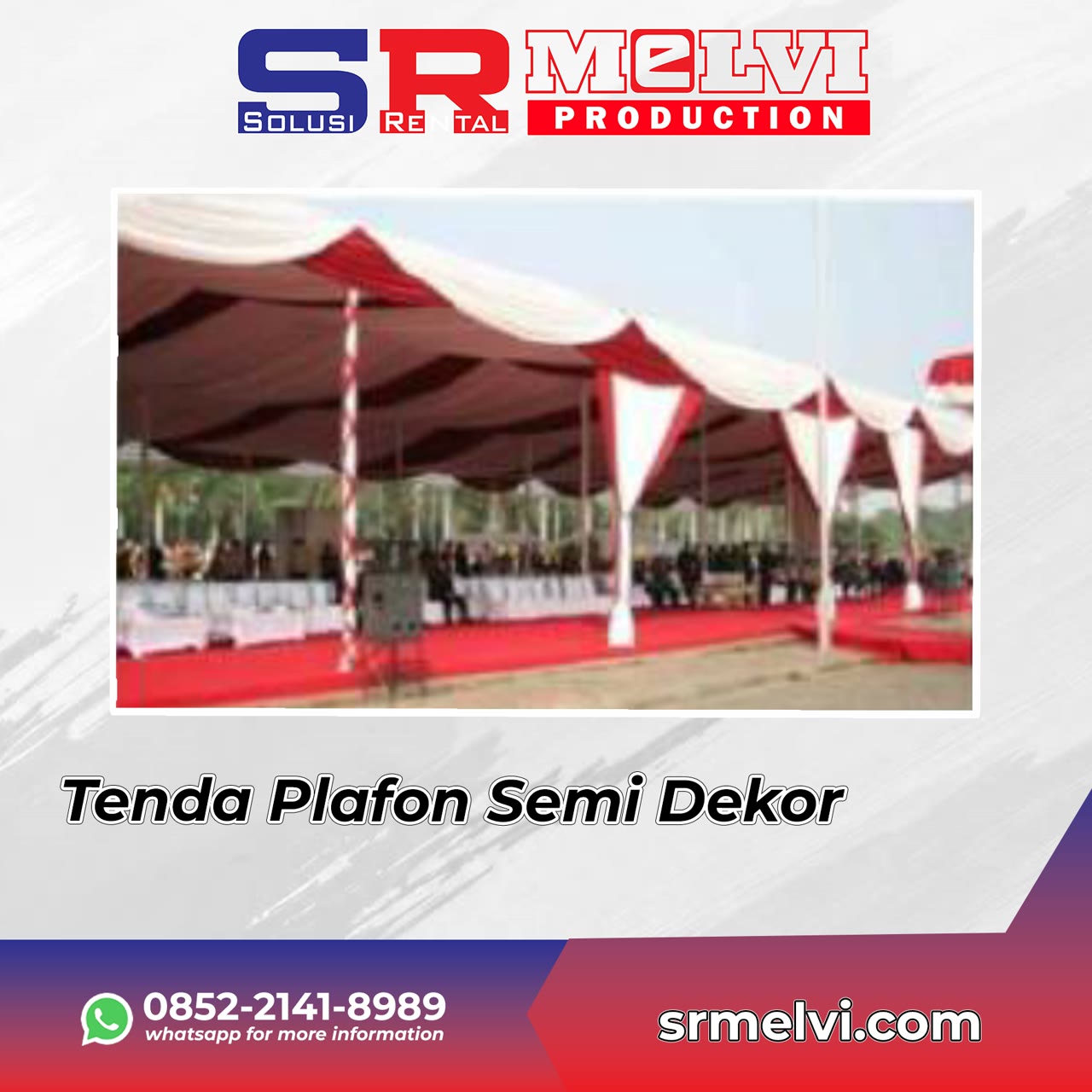 Sewa Tenda Plafon Semi Dekor
