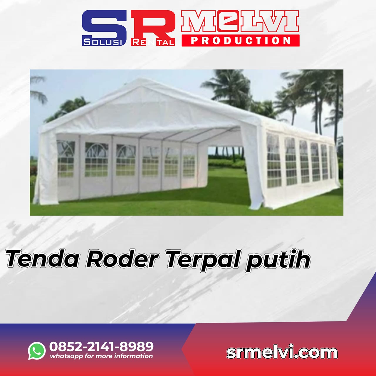Sewa Tenda Roder Putih