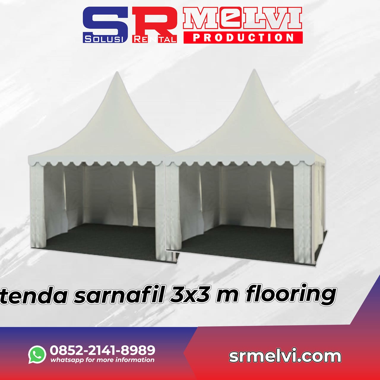Sewa Tenda Sarnafil 3x3 M Flooring untuk event