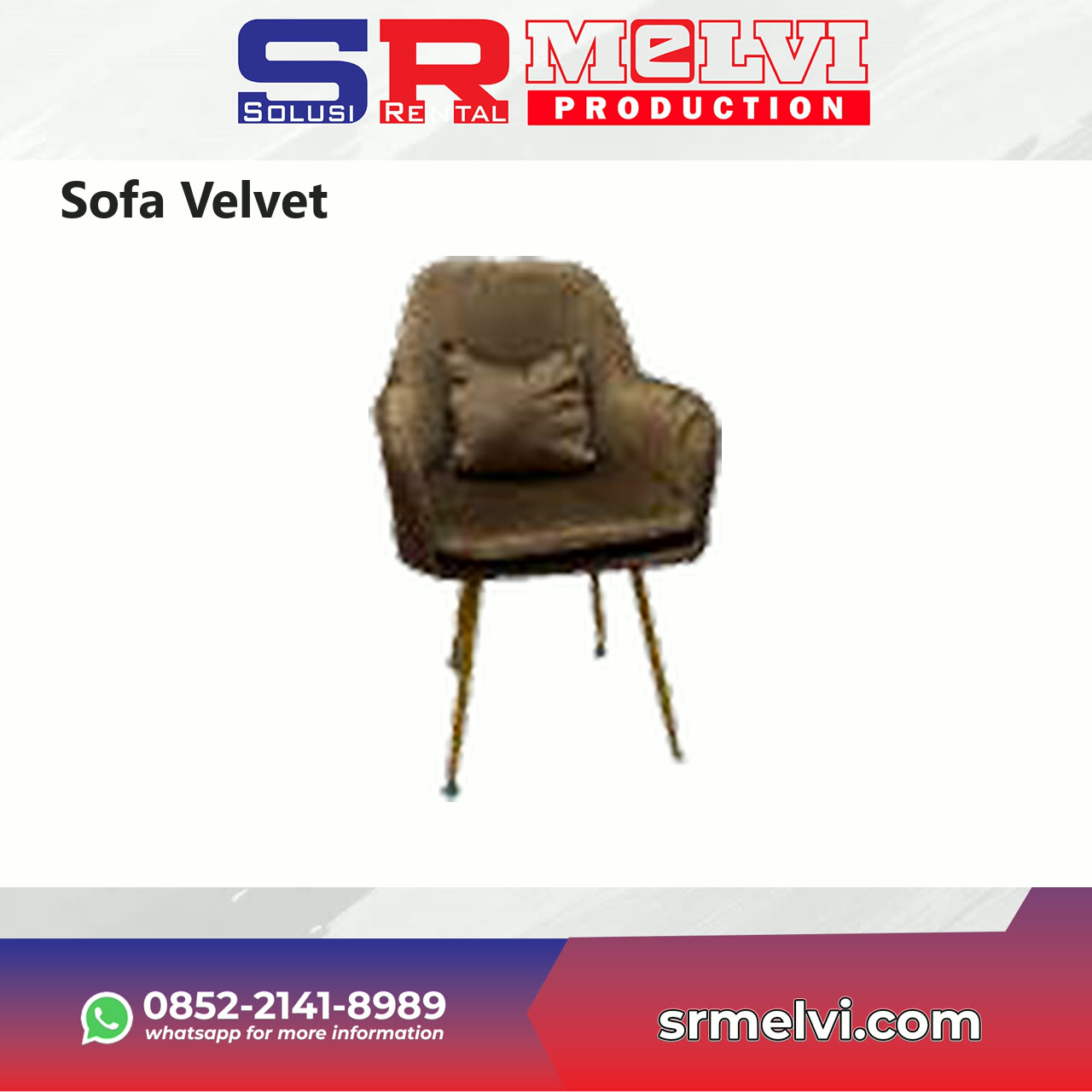 Sewa Sofa Velvet untuk event