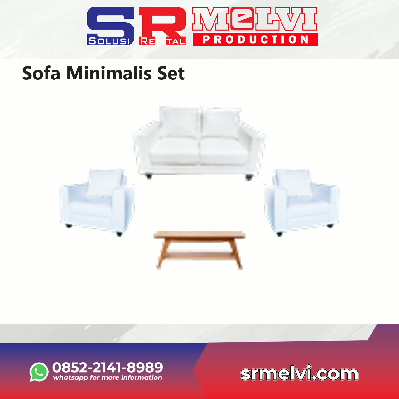 Sewa Sofa Minimalis Set untuk event