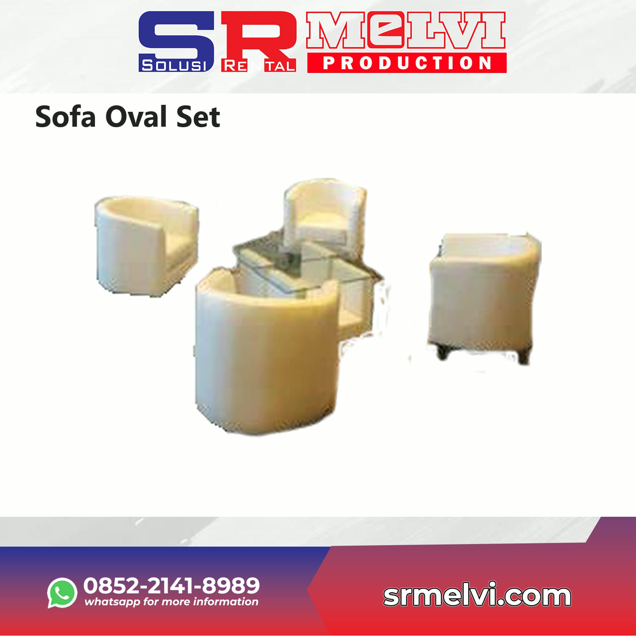 Sewa Sofa Oval Set untuk event