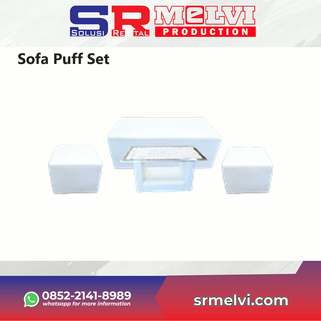 Sewa Sofa Puff Set untuk event