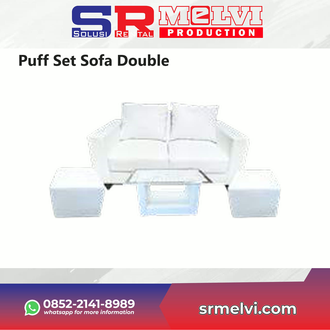 Sewa Puff Set Sofa Double