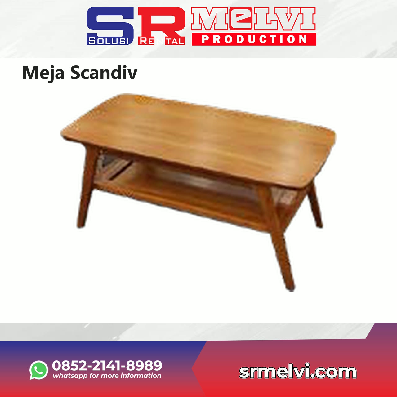 Sewa Meja Scandiv untuk event