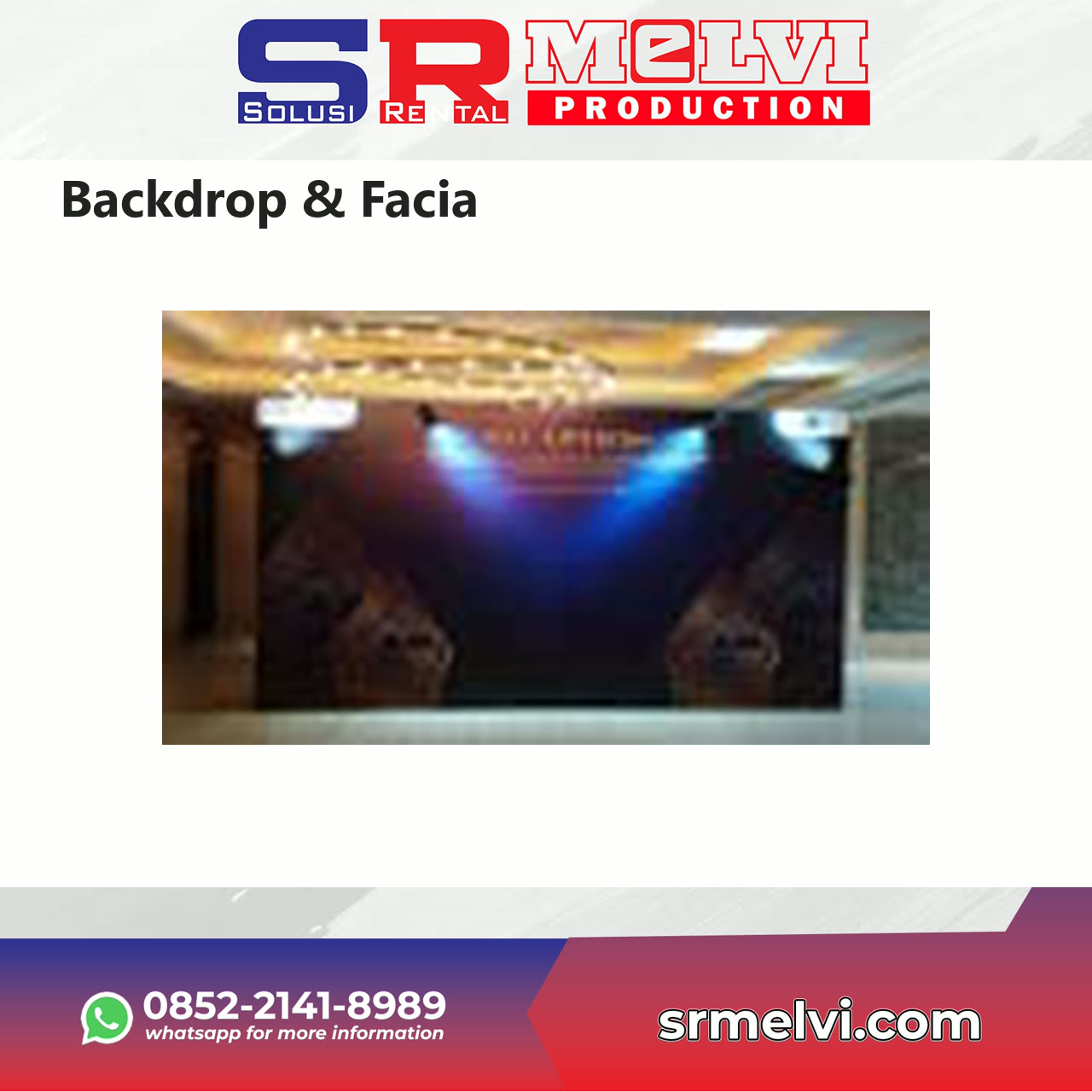 Sewa Backdrop & Facia