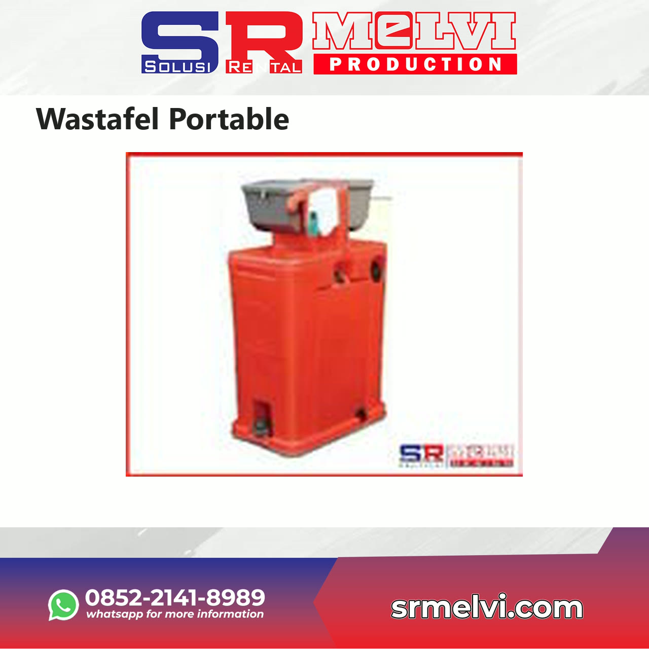 Sewa Wastafel Portable